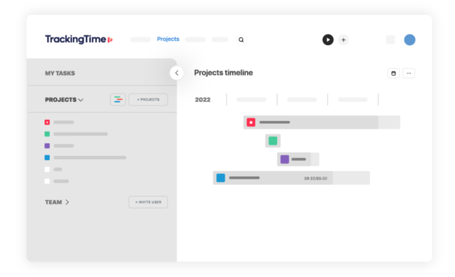 TrackingTime roadmap - timeline