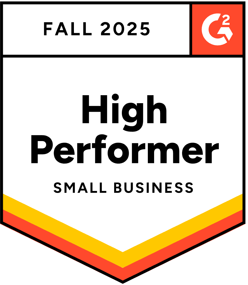 G2 High Performer Small Business