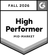 G2 High Performer Mid-Market Fall 2026 [Time & Attendance]
